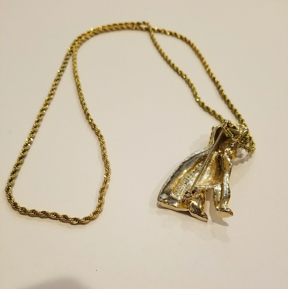 New Dog brooch/necklace - Picture 2 of 2